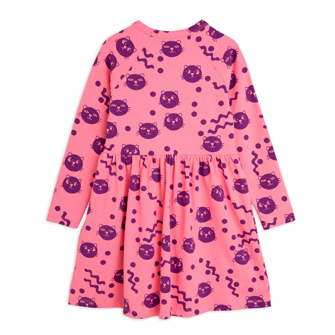 Squiggly Cats Dress by Mini Rodini - Petite Belle