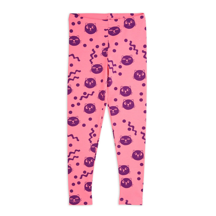 Squiggly Cats Leggings by Mini Rodini - Petite Belle