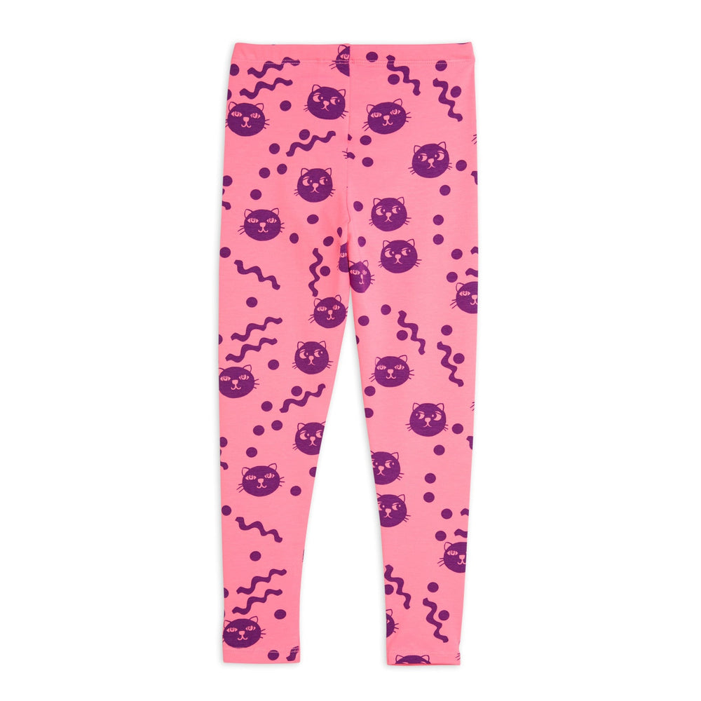 Squiggly Cats Leggings by Mini Rodini - Petite Belle