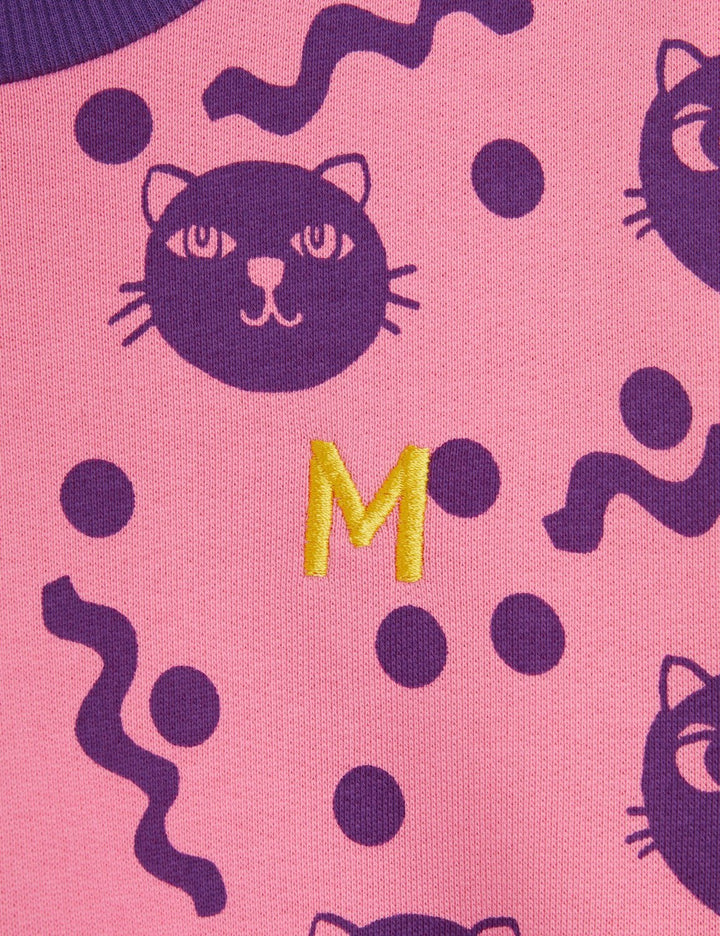 Squiggly Cats Sweatshirt by Mini Rodini - Petite Belle