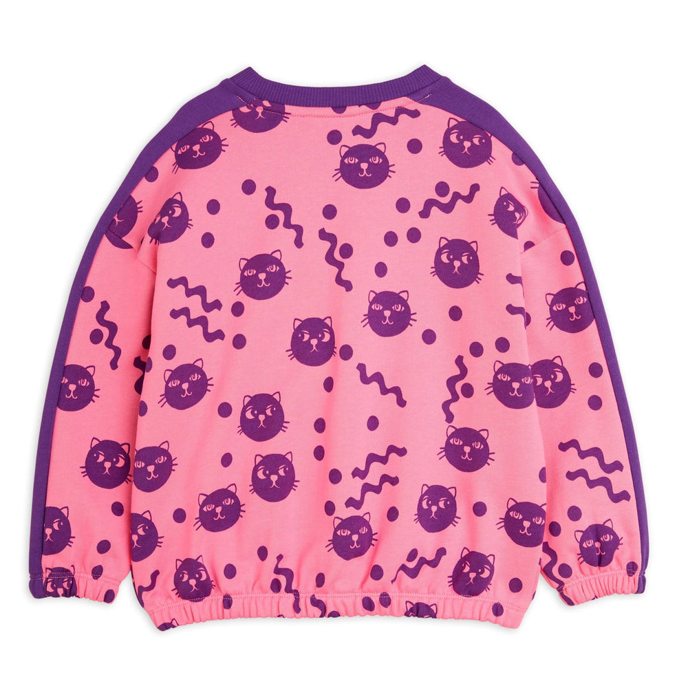 Squiggly Cats Sweatshirt by Mini Rodini - Petite Belle