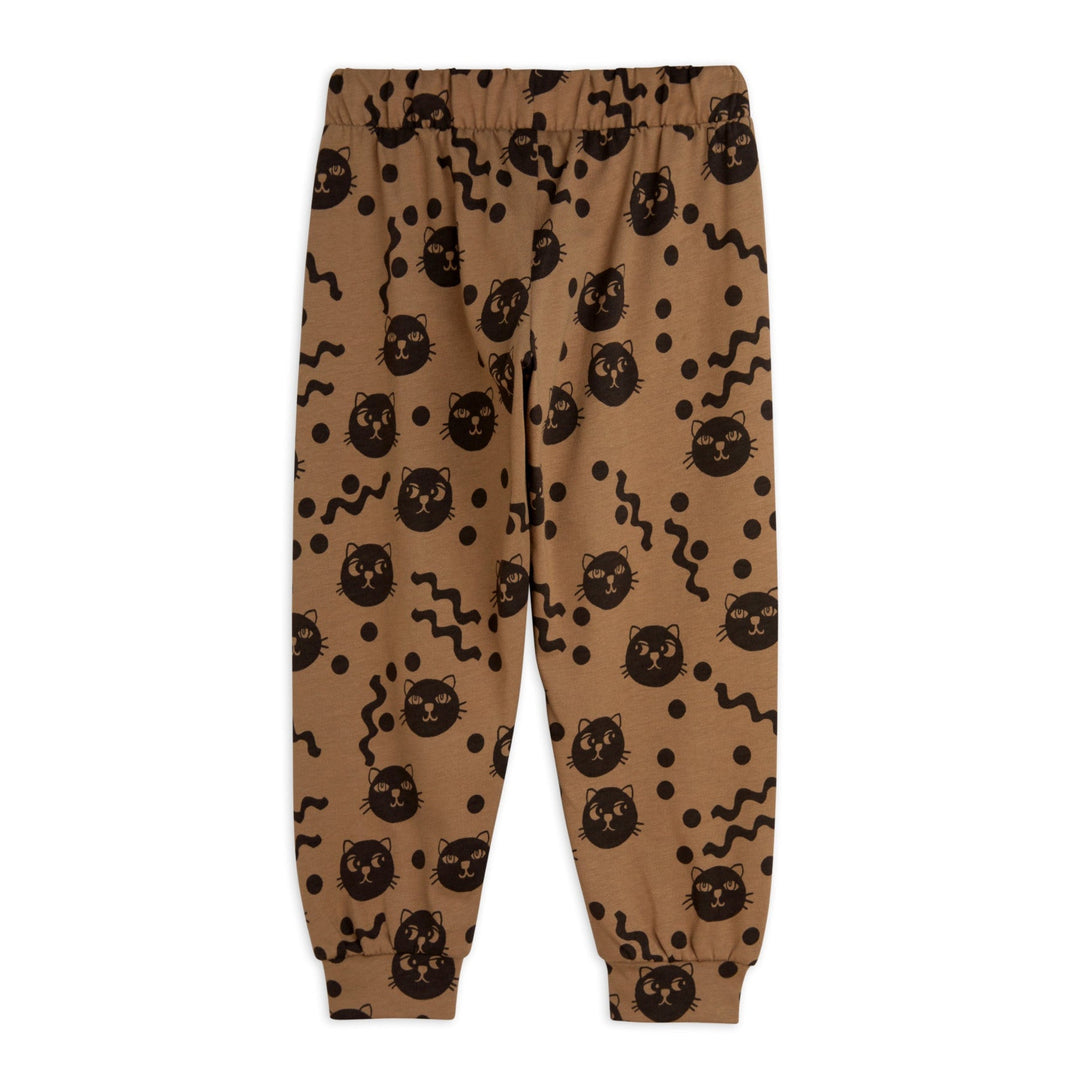 Squiggly Cats Trousers by Mini Rodini - Petite Belle