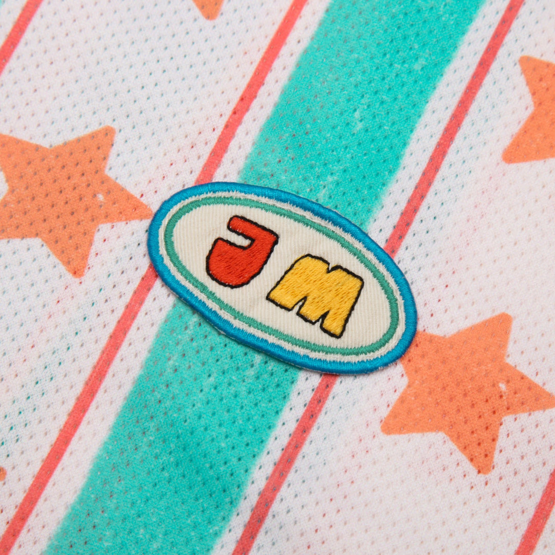 Star Mesh Short Sleeves Shirt by Jelly Mallow - Petite Belle