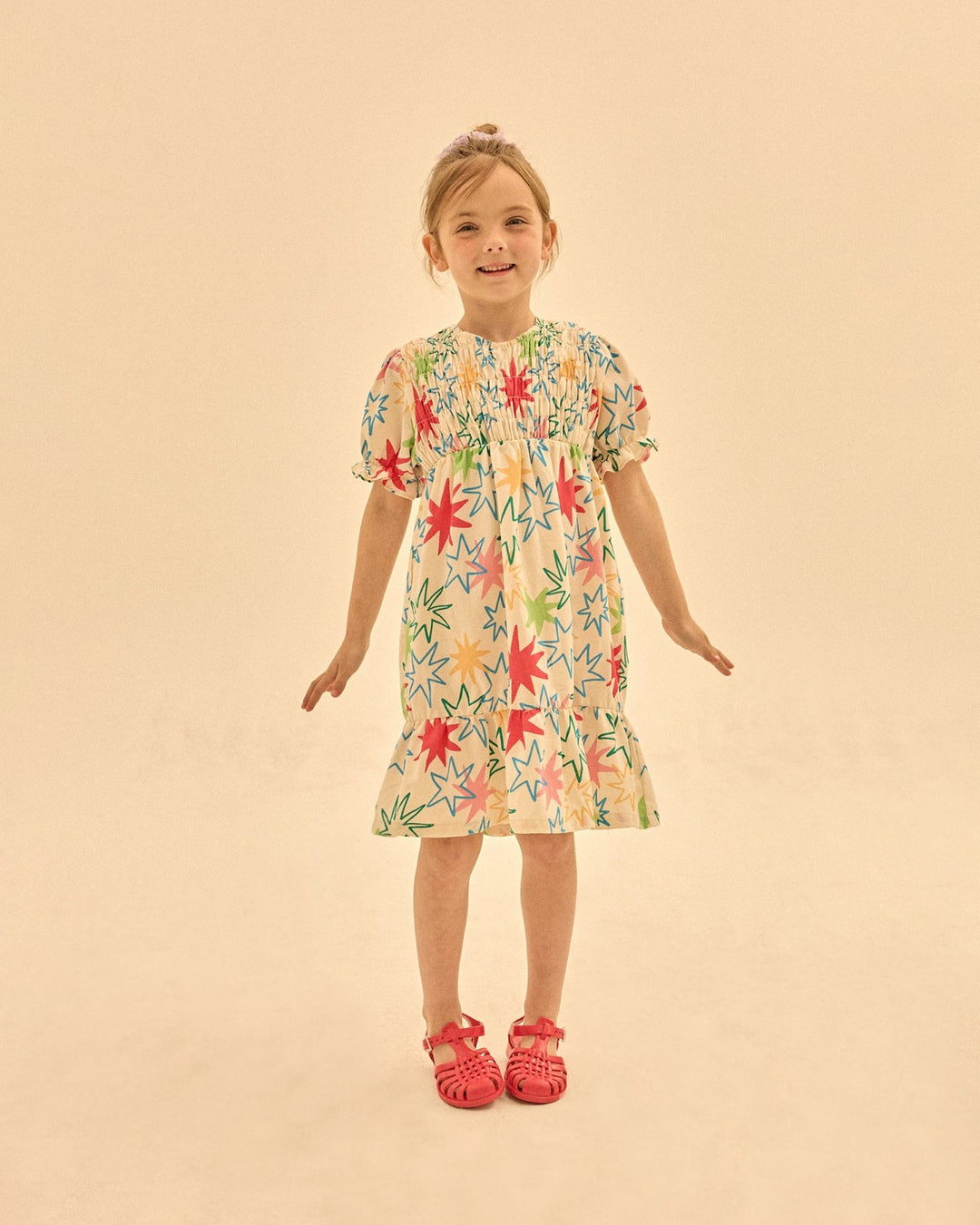 Star Puff Dress by Jelly Mallow - Petite Belle