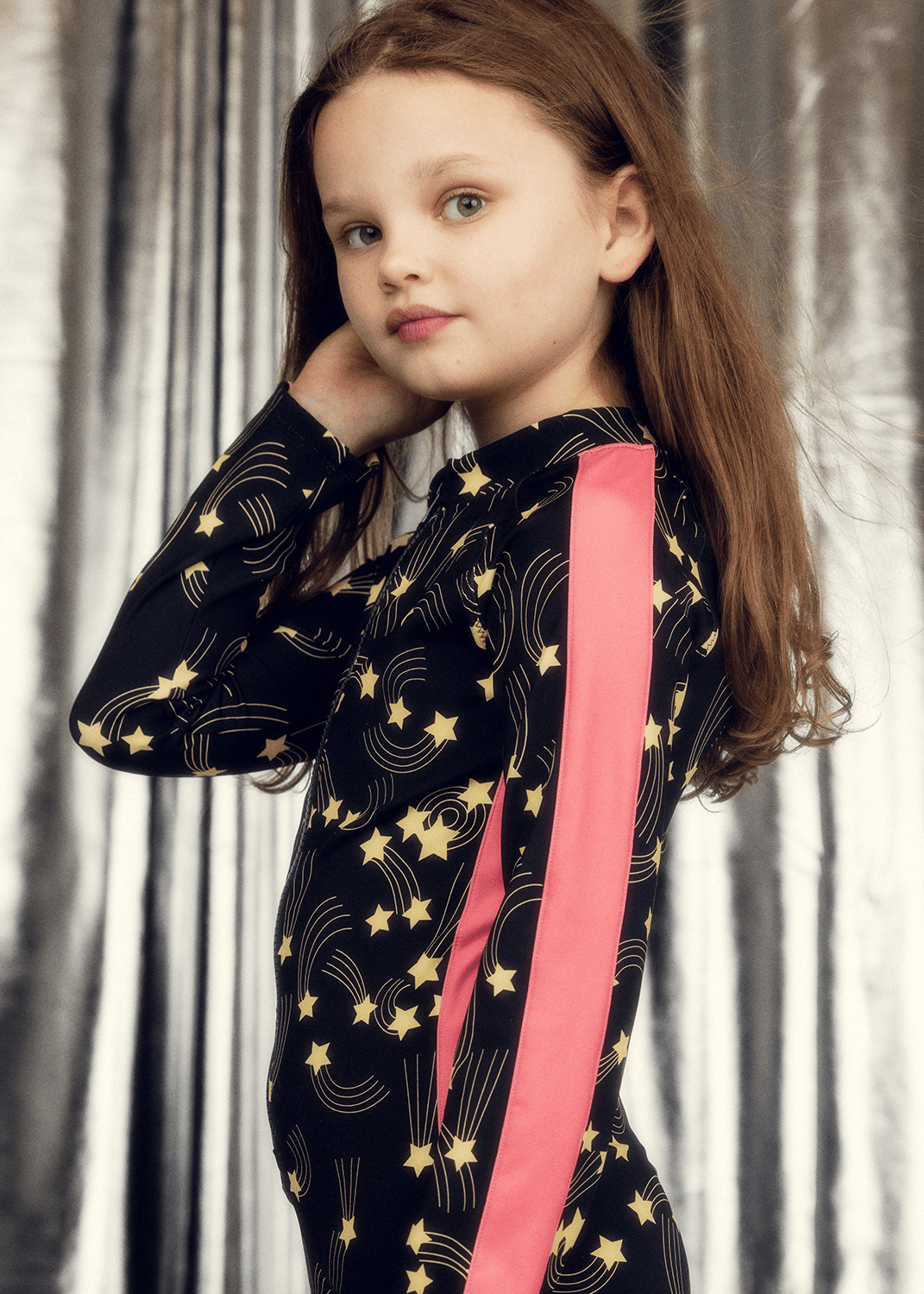 Starfall Long Sleeves UV Swimsuit by Mini Rodini - Petite Belle