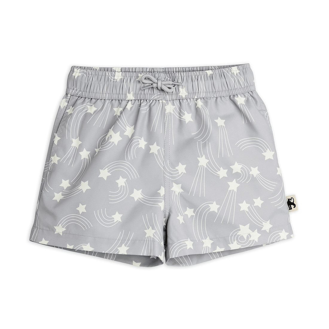 Starfall Swim Shorts in Grey by Mini Rodini - Petite Belle | UK Stockist