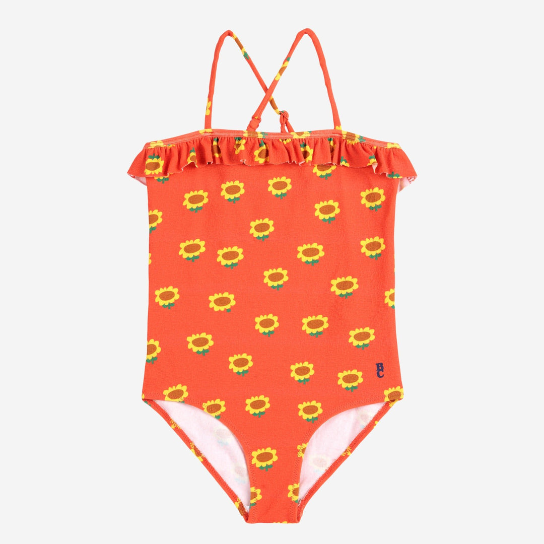 Sunflower All Over Swimsuit by Bobo Choses - Petite Belle