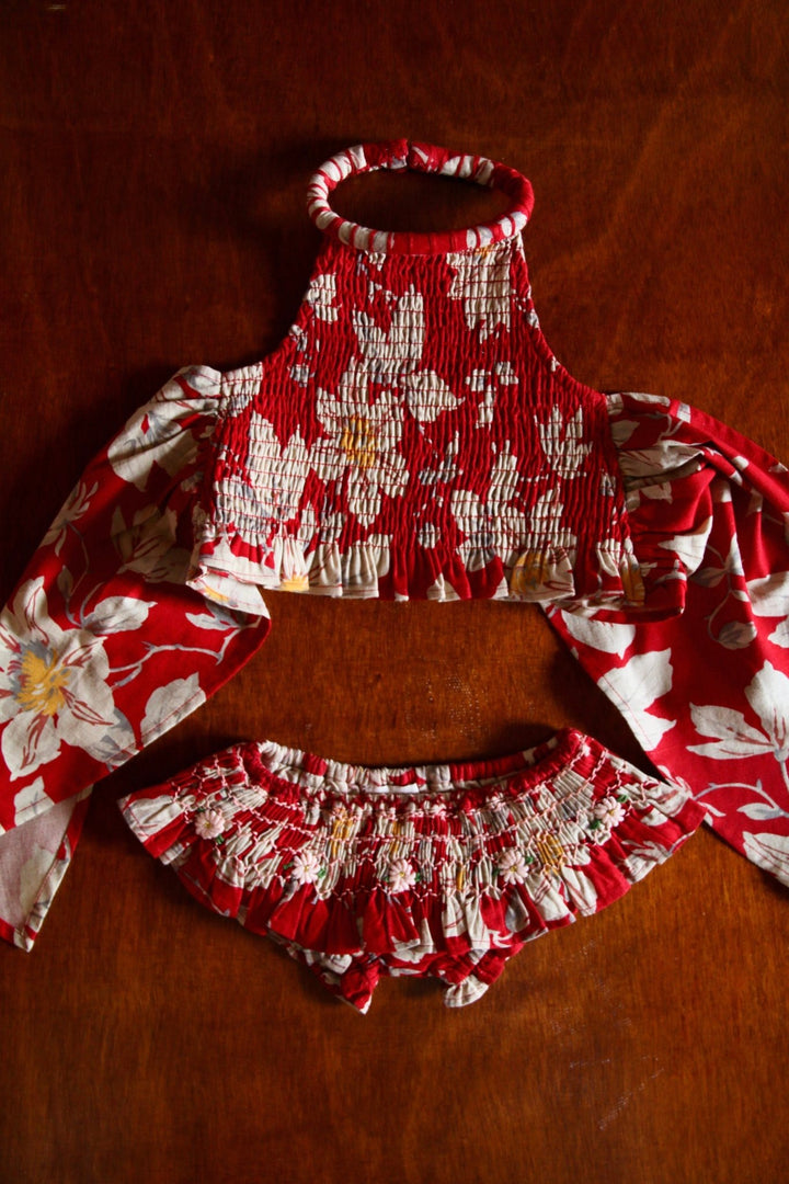 Swimsuit in Gaughin Print by Bonjour - Petite Belle