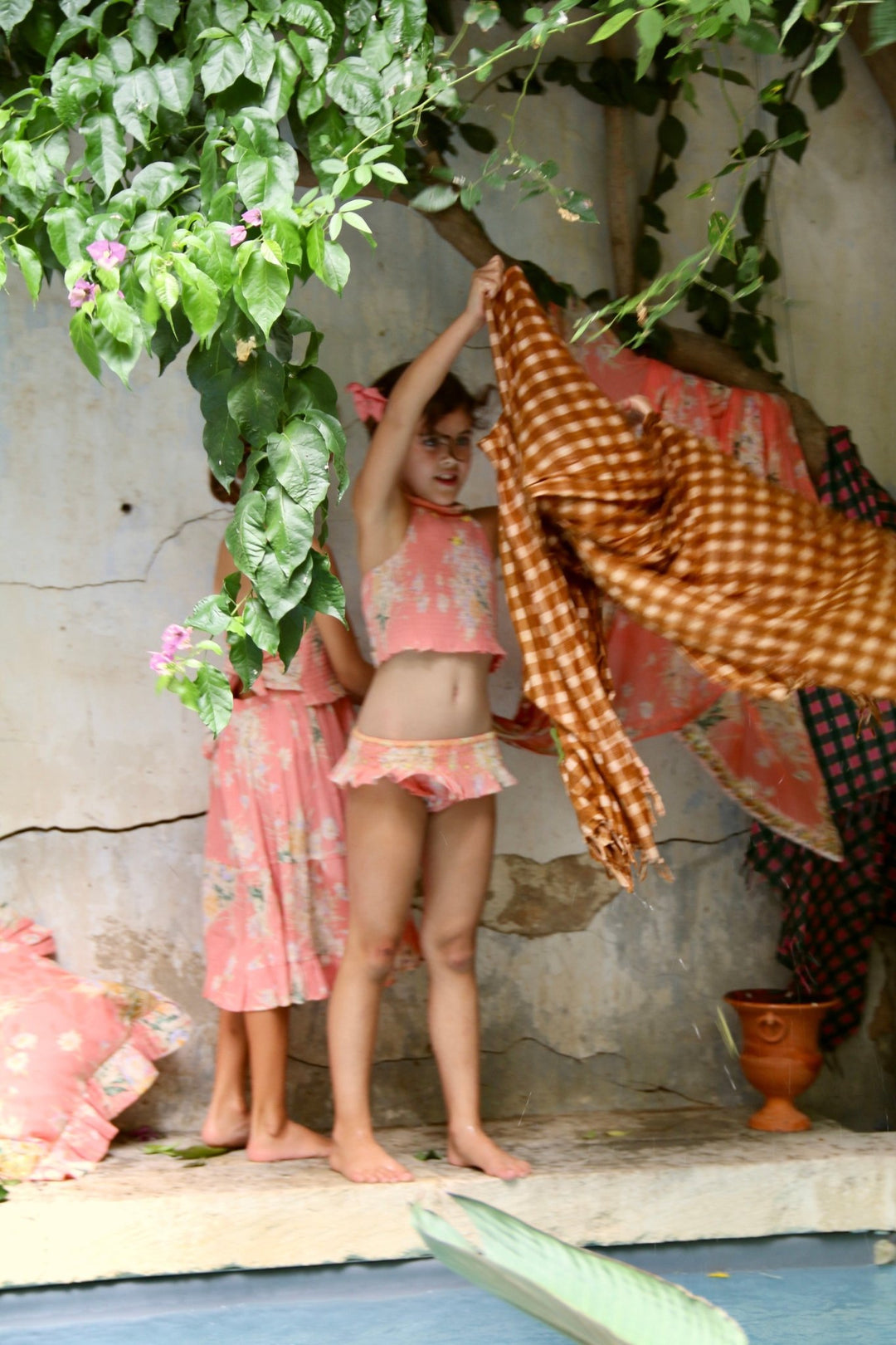 Swimsuit in Marguerite Print by Bonjour - Petite Belle