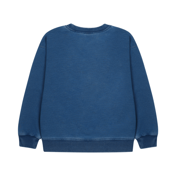 Tea Time Denim Sweatshirt by Jelly Mallow - Petite Belle