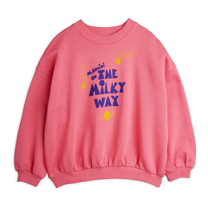The Milky Way Sweatshirt in Pink by Mini Rodini - Petite Belle