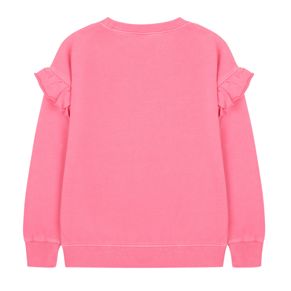 Together Pigment Ruffled Sweatshirt by Jelly Mallow - Petite Belle