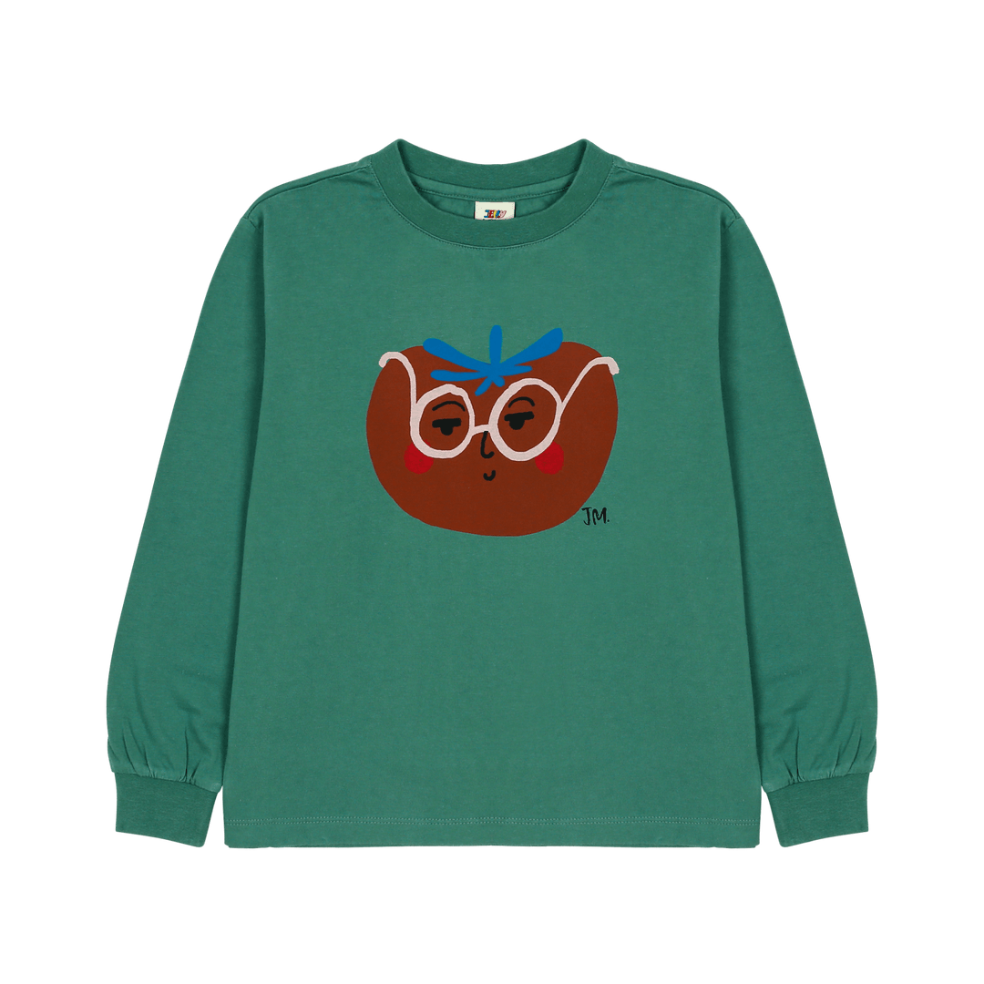 Tomato Long Sleeves Tee by Jelly Mallow - Petite Belle