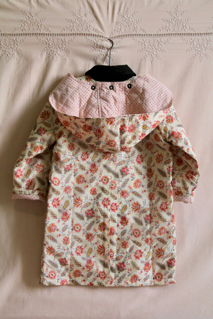 Trench Coat in Aline Print by Bonjour - Petite Belle