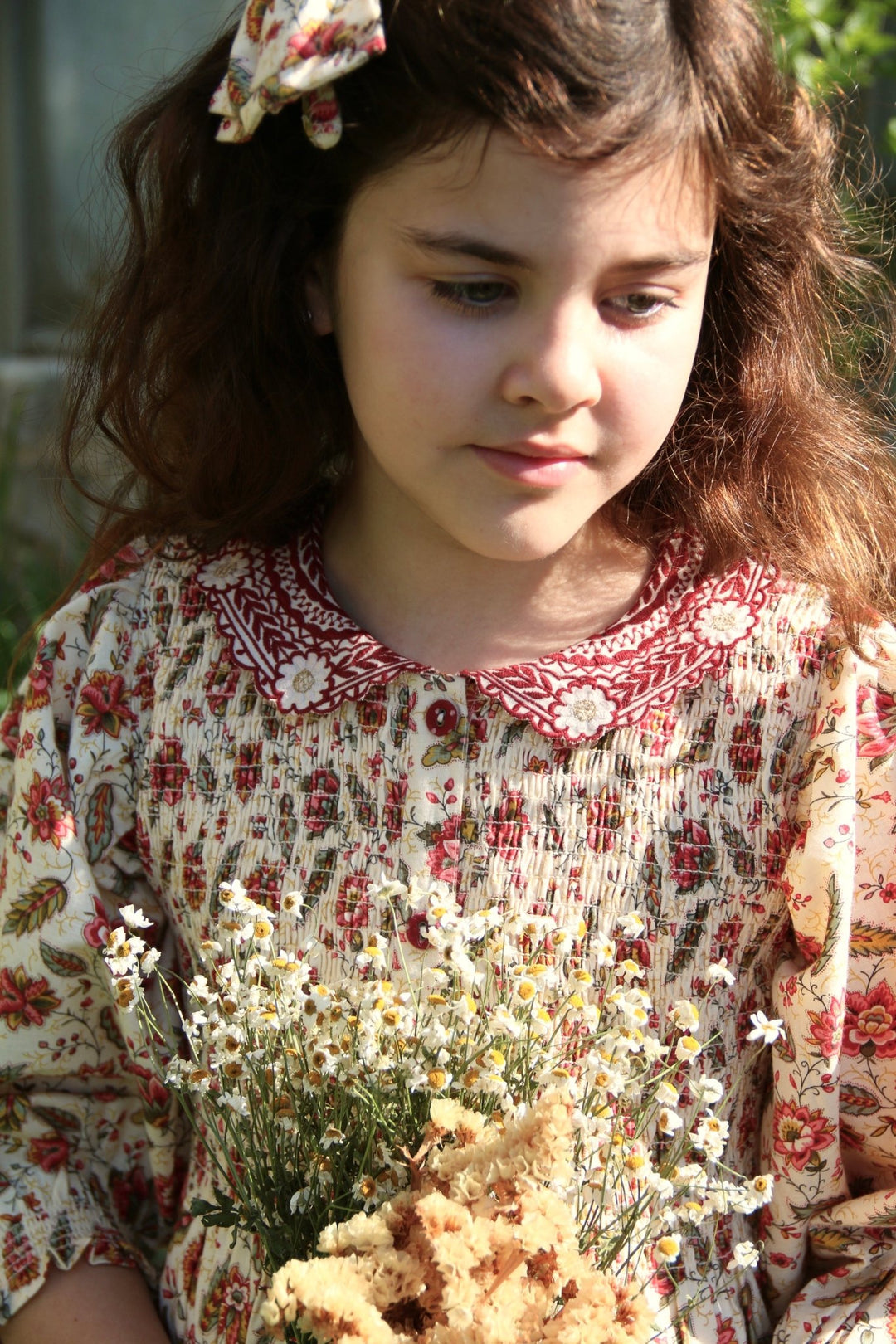 Tunique & Hairclip in Aline Print by Bonjour - Petite Belle