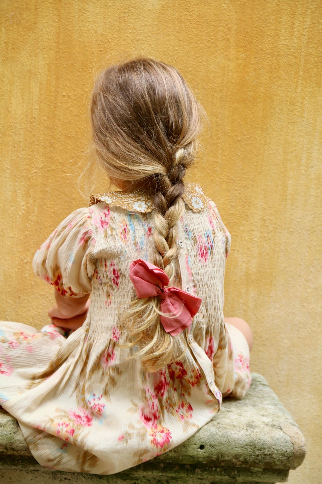 Tunique & Hairclip in Antoinette Print by Bonjour - Petite Belle