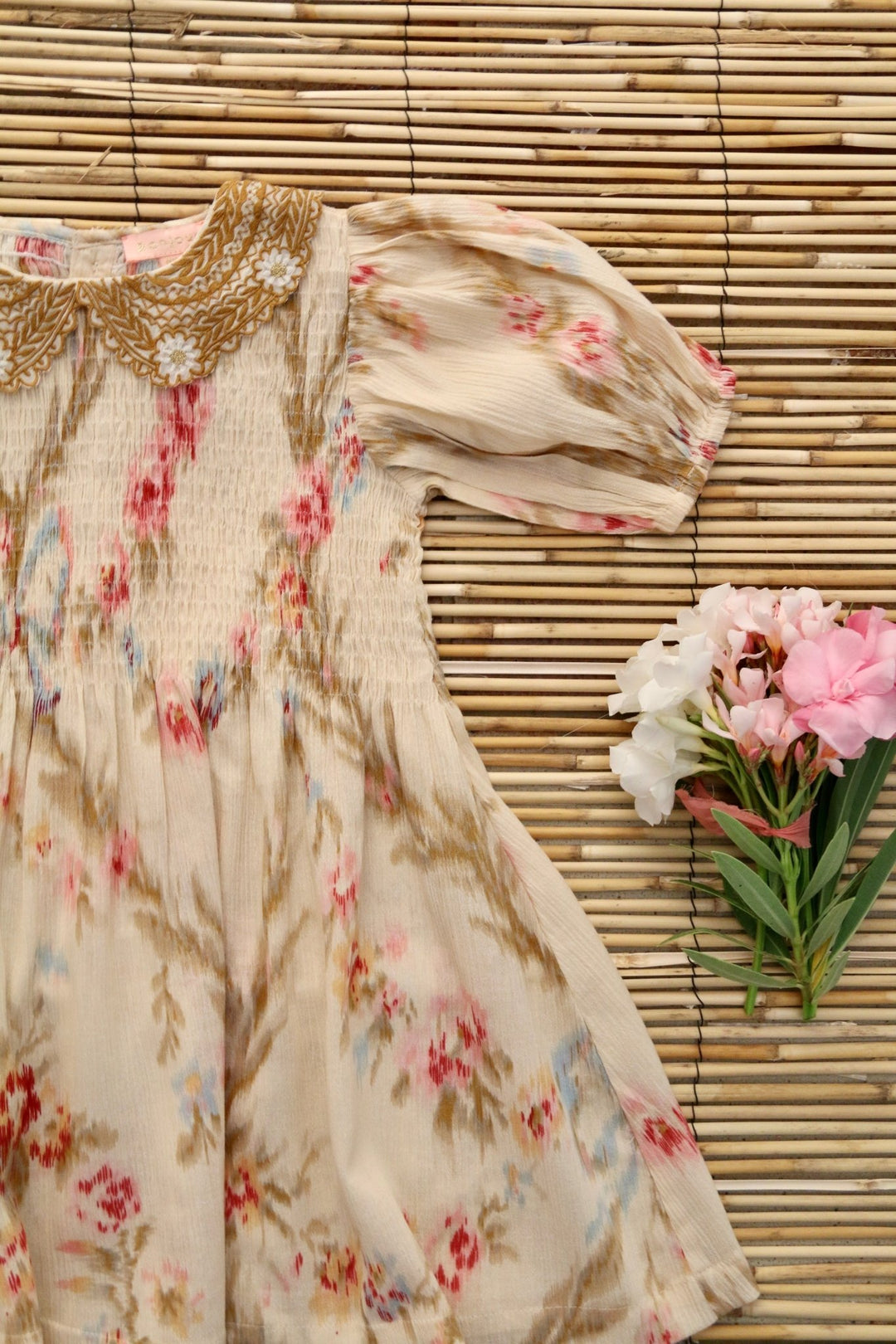 Tunique & Hairclip in Antoinette Print by Bonjour - Petite Belle