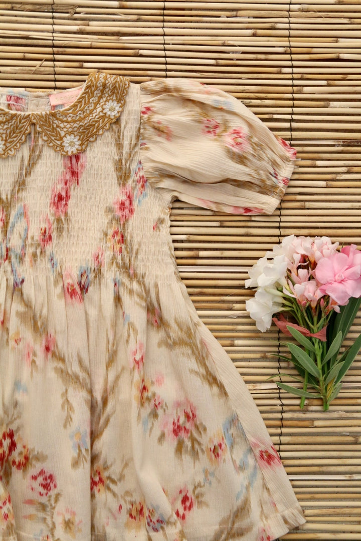 Tunique & Hairclip in Antoinette Print by Bonjour - Petite Belle