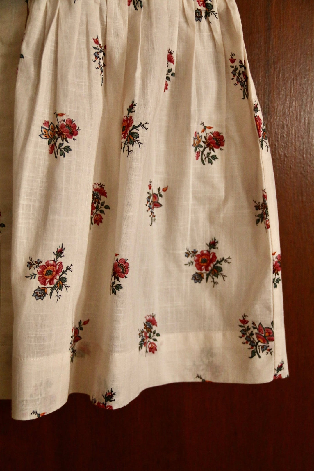 Tunique & Hairclip in Garden Flowers Print by Bonjour - Petite Belle