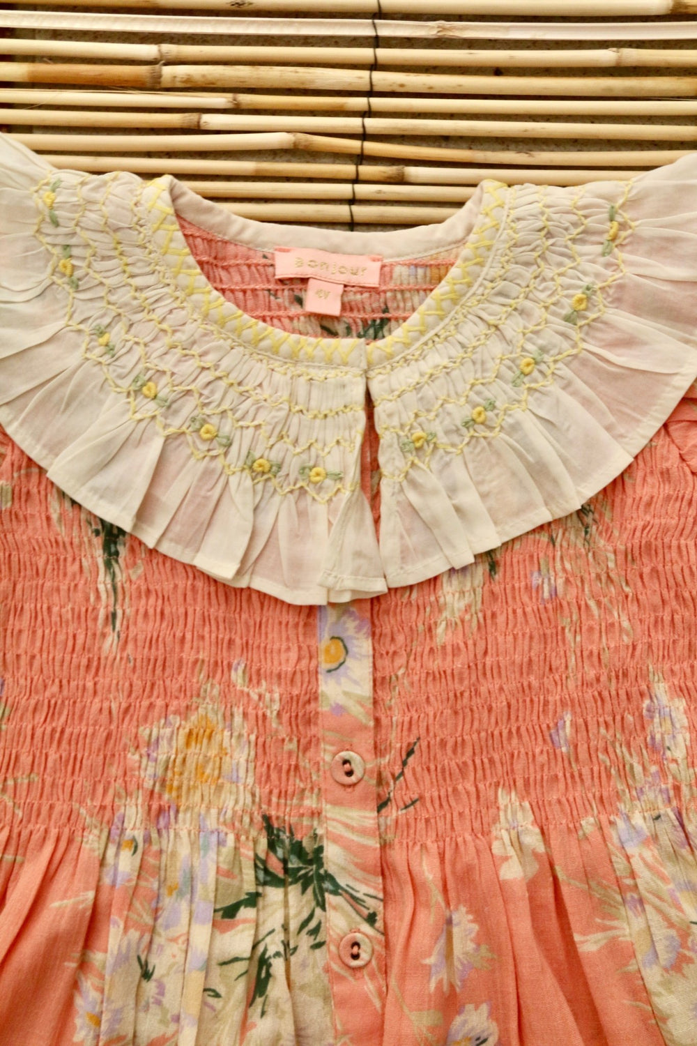 Tunique & Hairclip in Marguerite Print by Bonjour - Petite Belle