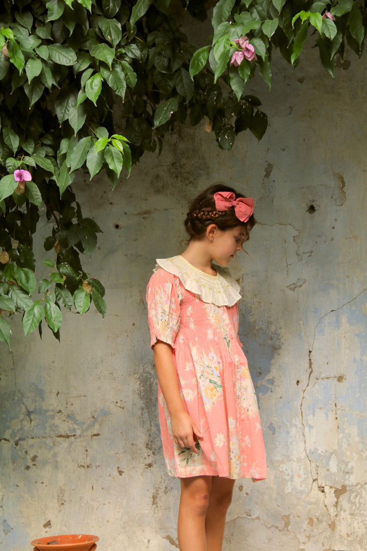 Tunique & Hairclip in Marguerite Print by Bonjour - Petite Belle