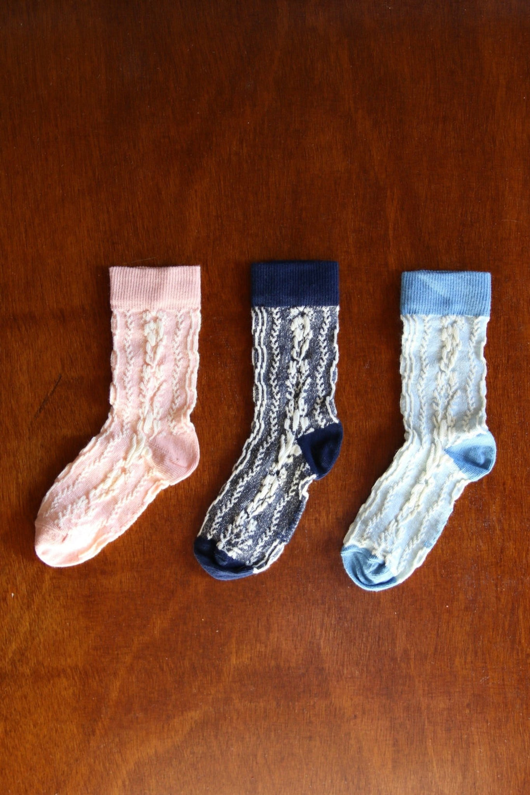 Twist Socks in Pink by Bonjour - Petite Belle
