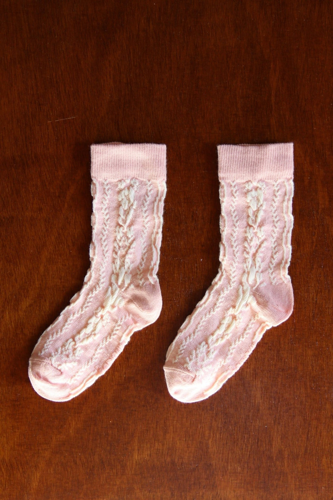 Twist Socks in Pink by Bonjour - Petite Belle