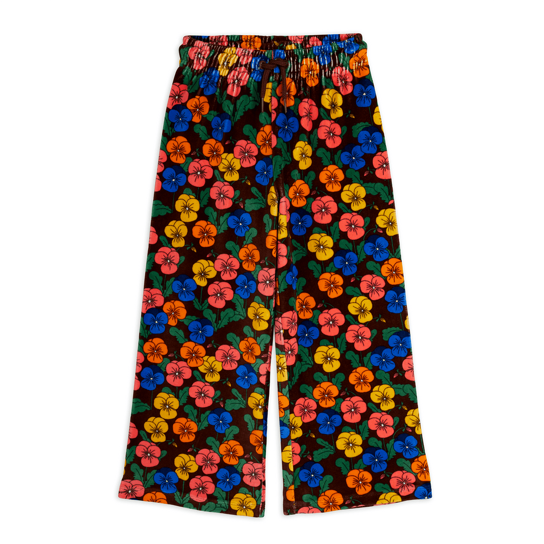 Violas Velour Trousers by Mini Rodini - Petite Belle