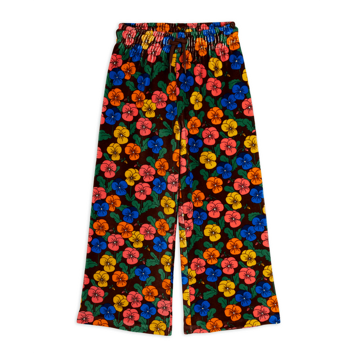 Violas Velour Trousers by Mini Rodini - Petite Belle