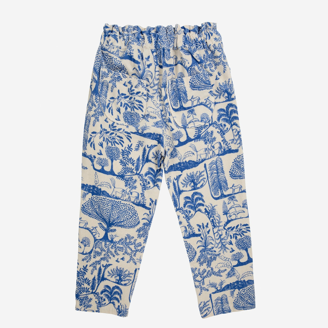 Wonderland Micro Corduroy Paperbag Pants by Bobo Choses - Petite Belle