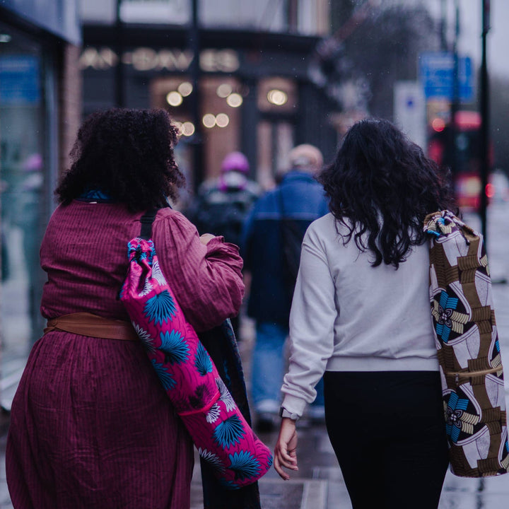 Yoga Bag in Pink Blush by Ladina Yoga - Petite Belle
