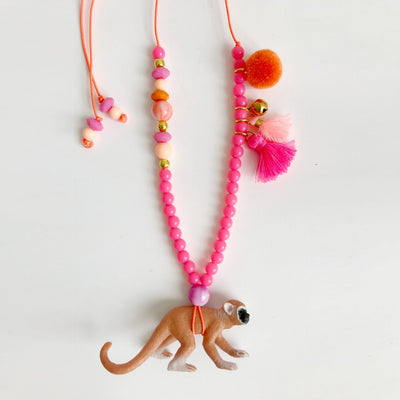 Aagje The Monkey Necklace by ByMelo - Petite Belle