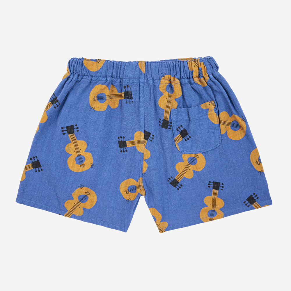 Acoustic Guitar All Over Woven Shorts by Bobo Choses - Petite Belle