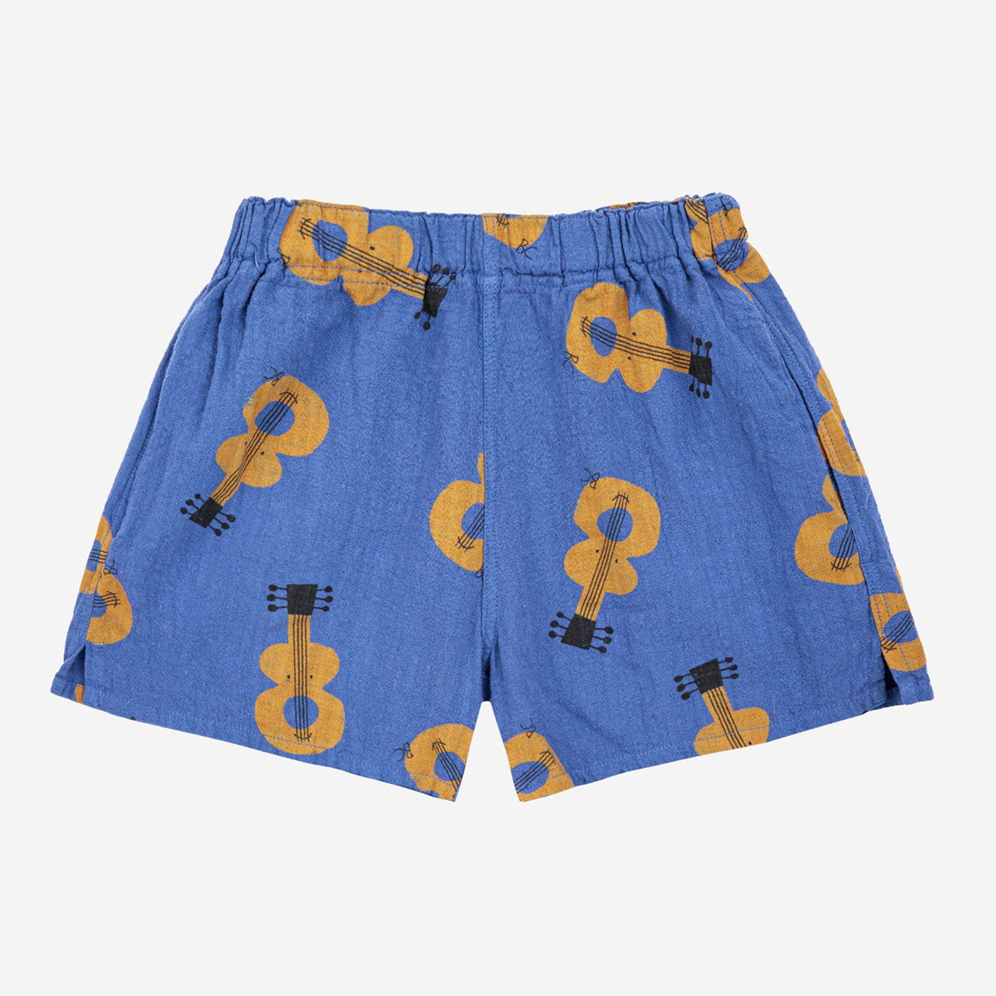 Acoustic Guitar All Over Woven Shorts by Bobo Choses - Petite Belle