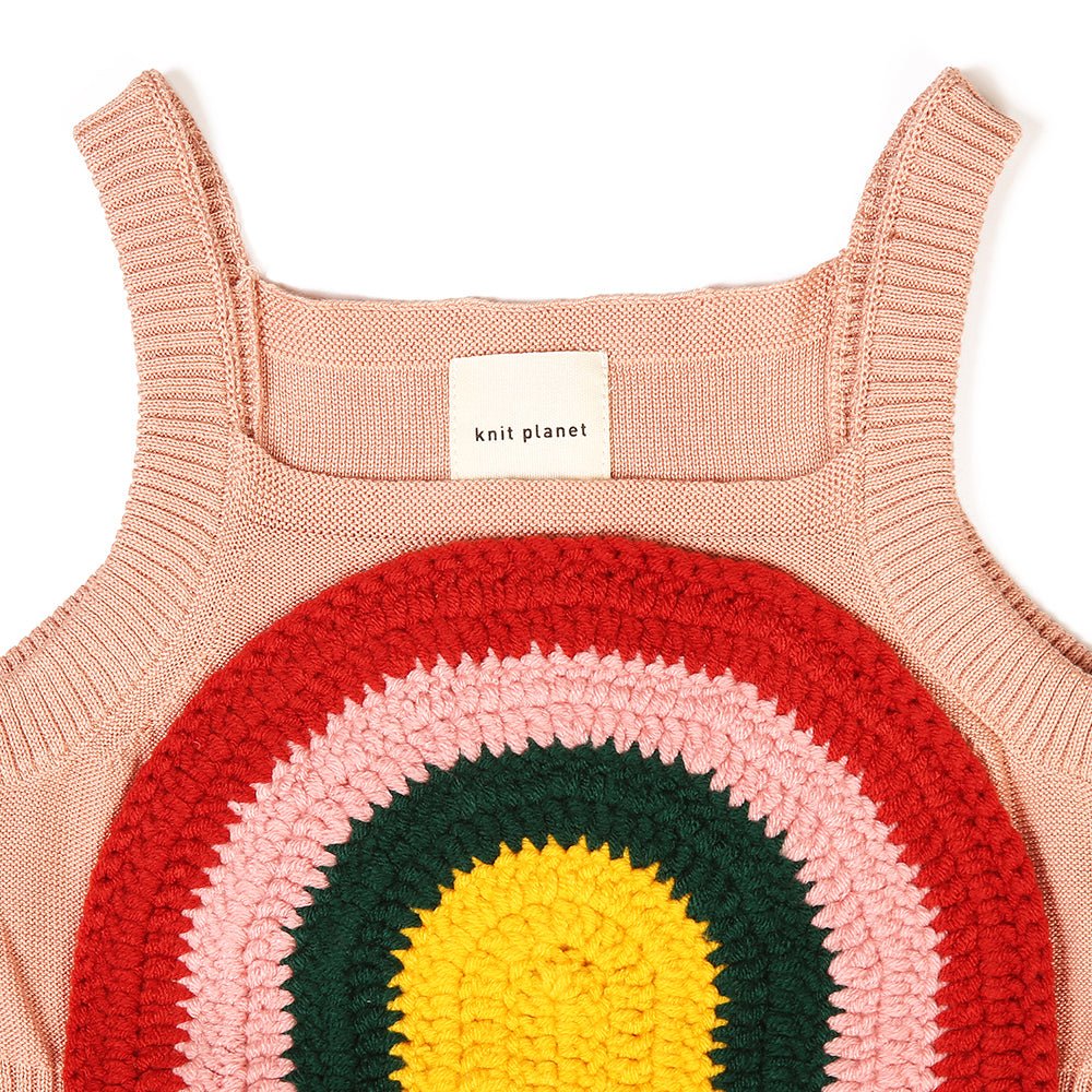Ahoy Sunsuit Coral by Knit Planet - Petite Belle