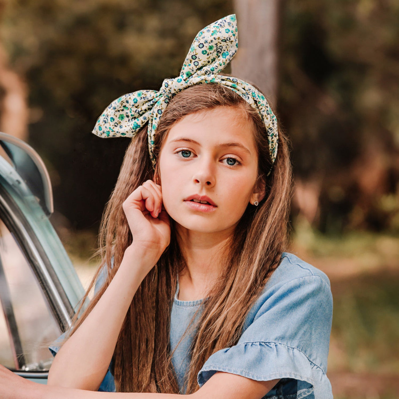 Azalea Headband (Green) by Milk x Soda - Petite Belle