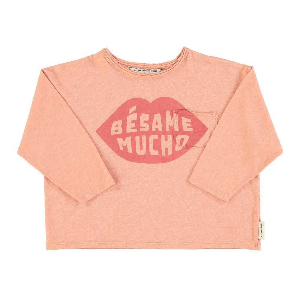 Besame Mucho Long Sleeves Tee by Piupiuchick - Petite Belle