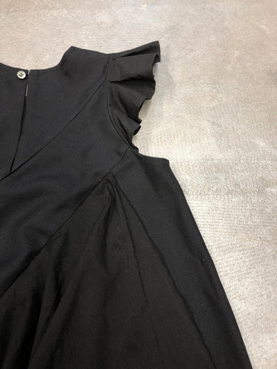 Black Frill Dress - Petite Belle