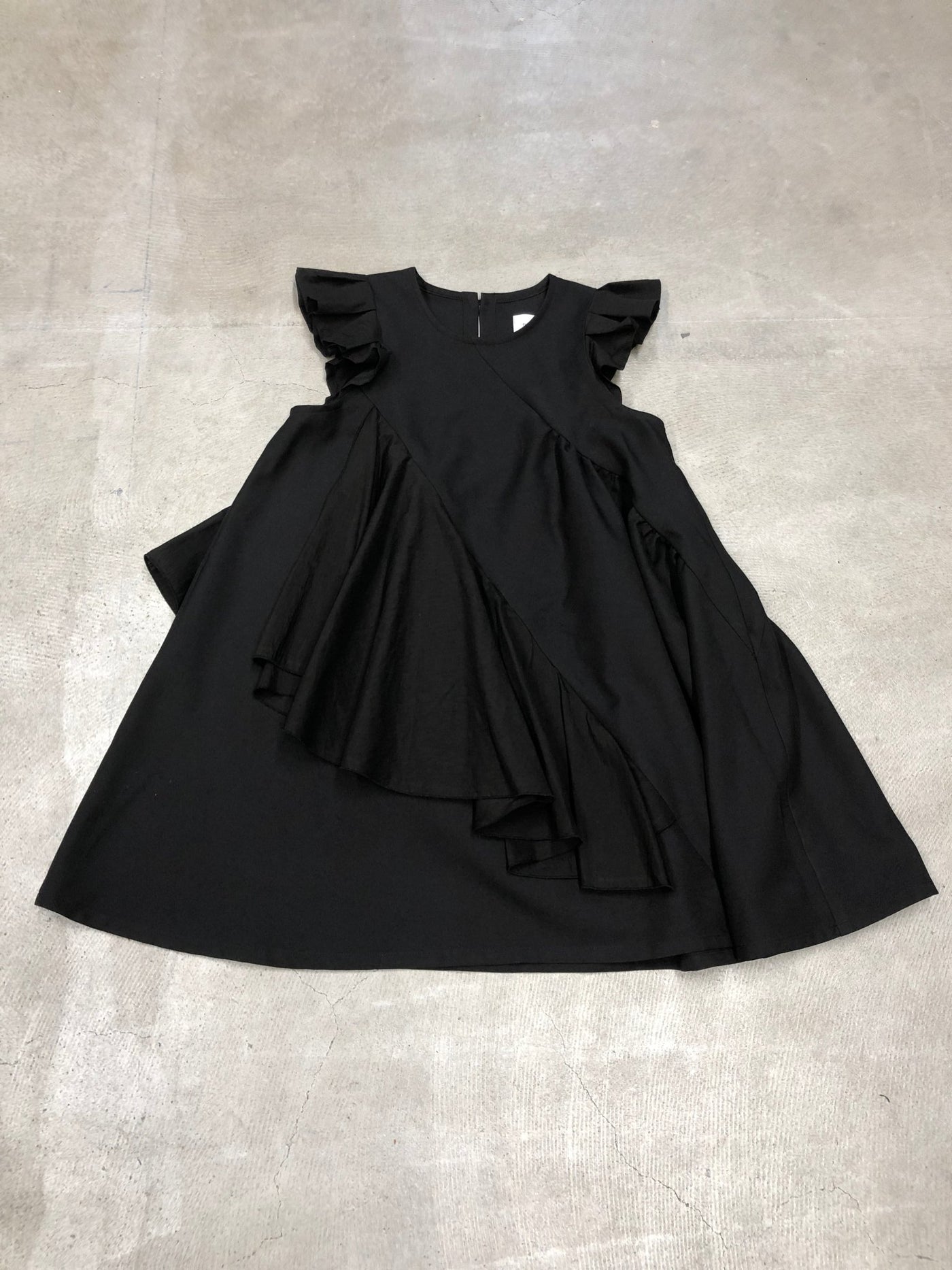 Black Frill Dress - Petite Belle