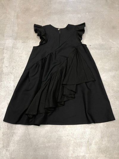 Black Frill Dress - Petite Belle