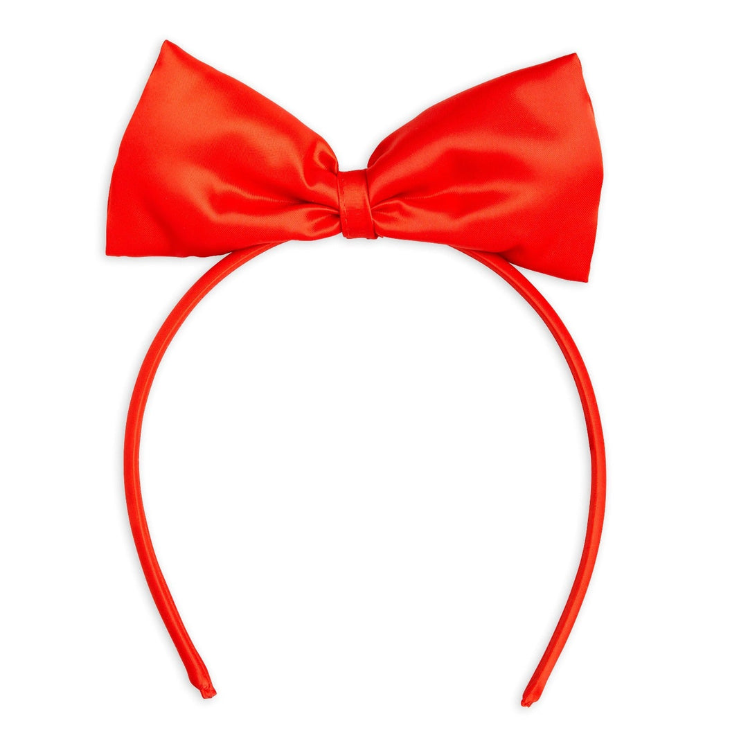 Bow Headband in Red by Mini Rodini - Petite Belle