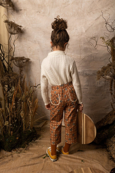 Brick Flared Trousers by Birinit Petit - Petite Belle