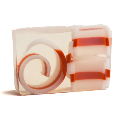 Candy Cane Holiday Soap by Soap By The Slice - Petite Belle