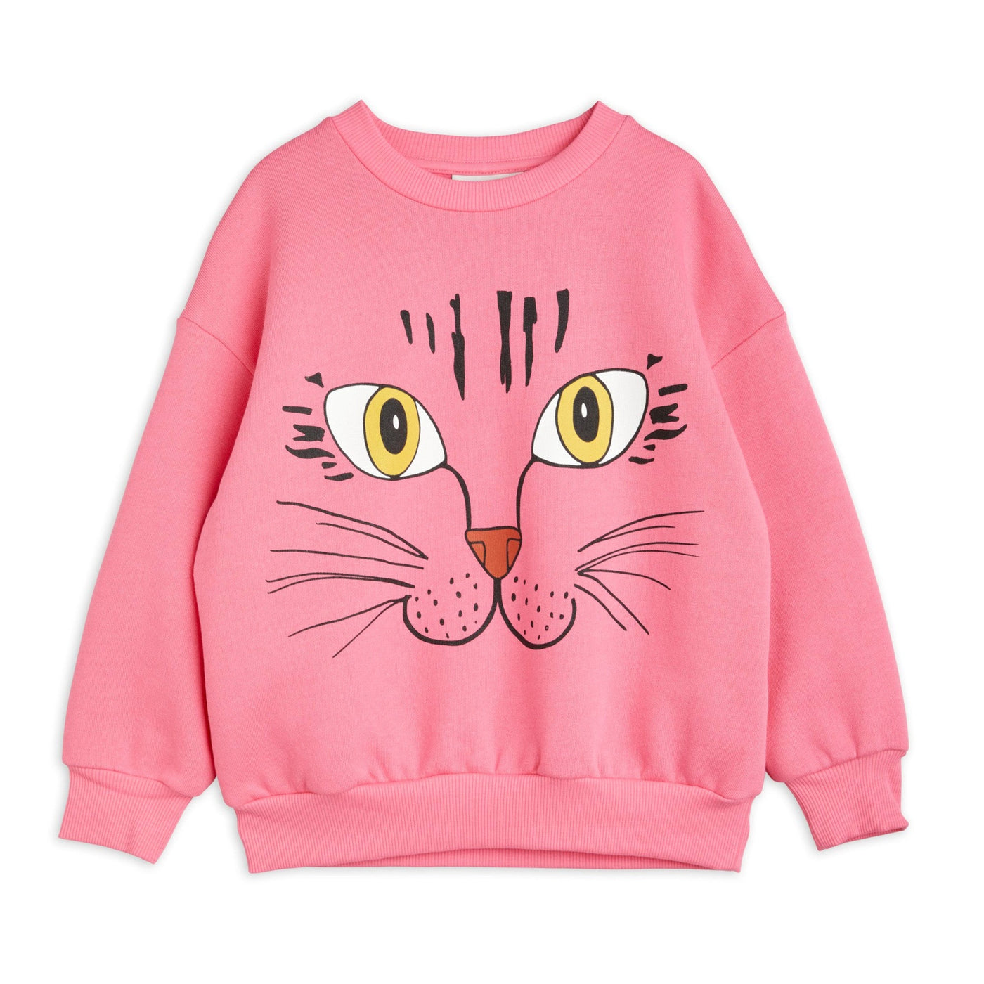 Cat Face Sweatshirt by Mini Rodini - Petite Belle