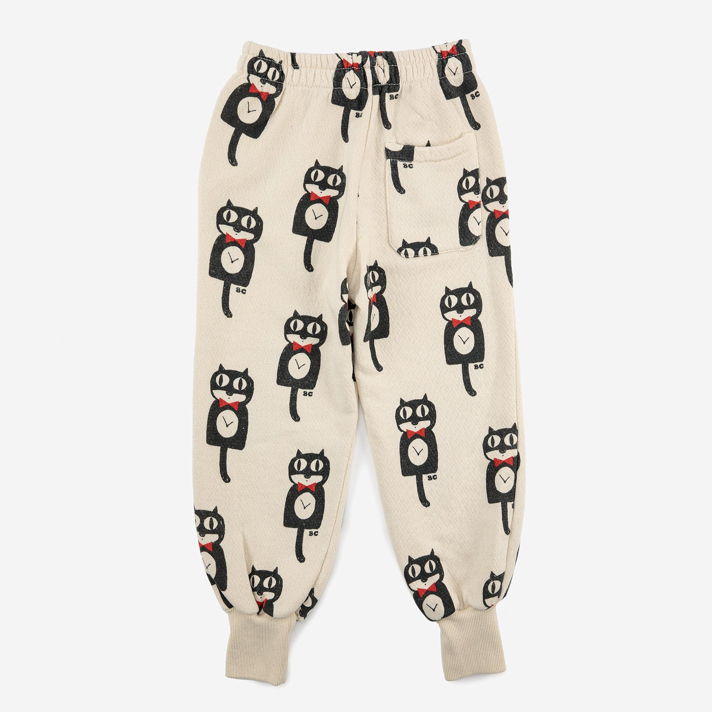 Cat O'Clock All Over Jogging Pants by Bobo Choses - Petite Belle