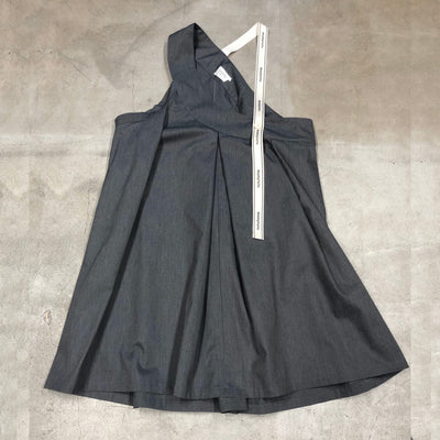 Charcoal Salopette Flare Skirt by Nunuforme - Petite Belle