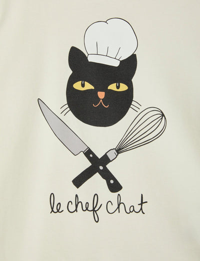 Chef Cat Tee by Mini Rodini - Petite Belle