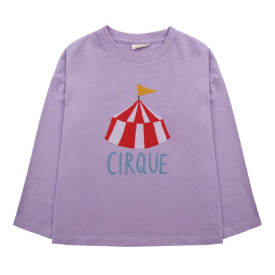 Cirque Long Sleeves Tee in Brown by Jelly Mallow - Petite Belle
