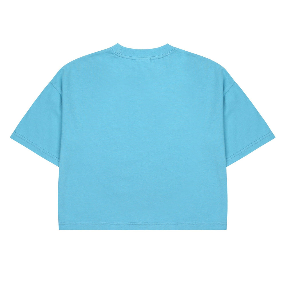 Colourful Apple Tee in Blue by Jelly Mallow - Petite Belle