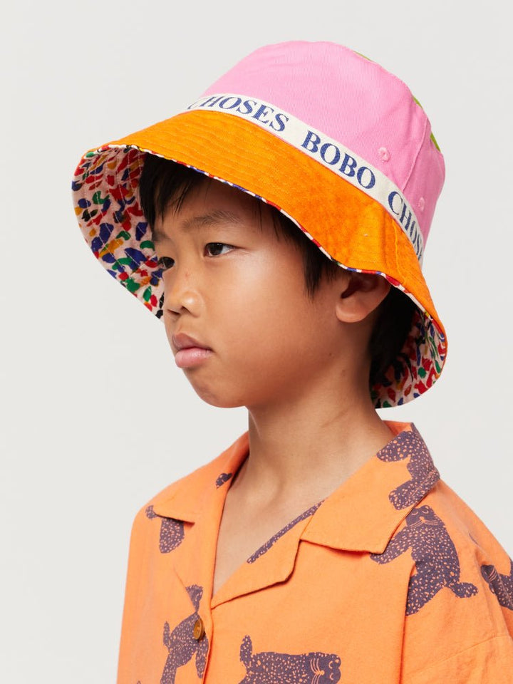 Confetti All Over Reversible Hat by Bobo Choses - Petite Belle